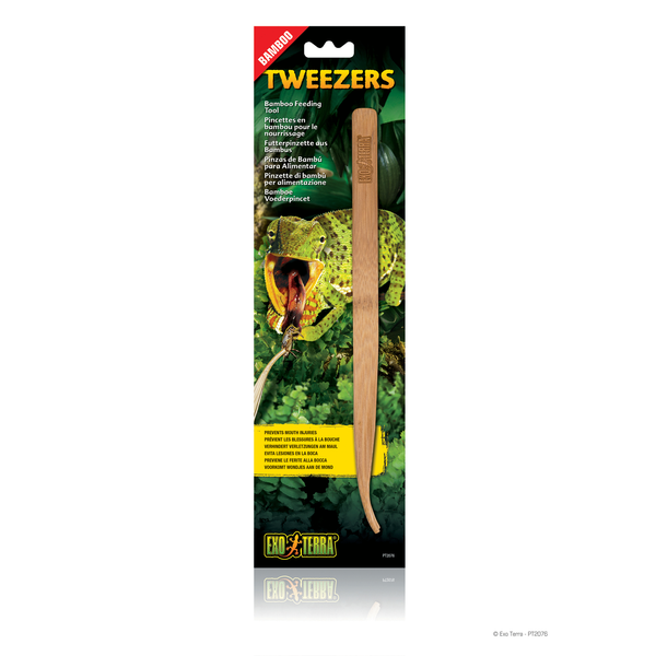 Afbeelding Exo Terra Bamboe Voederpincet - Accessoire - per stuk door Petsplace.nl