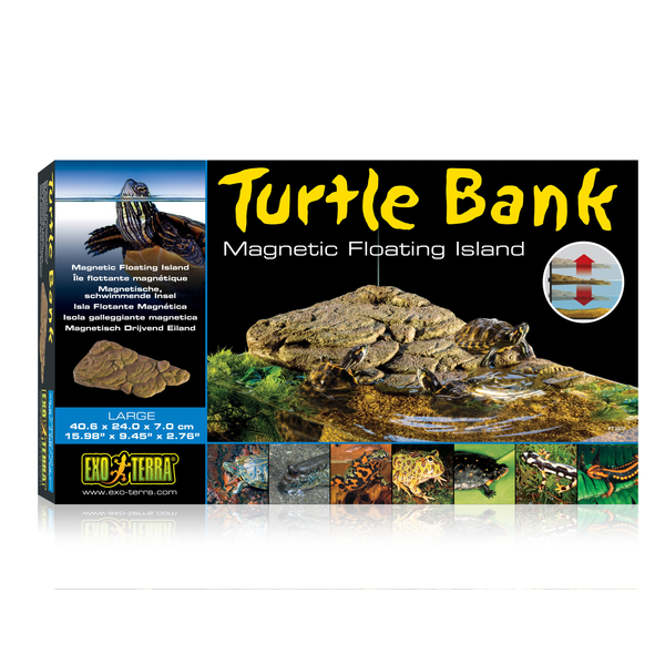 Afbeelding Exo Terra Schildpaddeneiland Turtle Bank Large - Ornamenten - 40.6x24x7 cm door Petsplace.nl