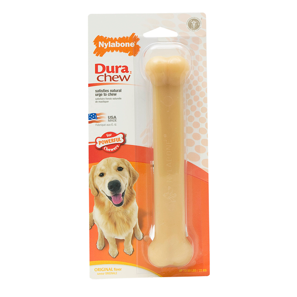 Nylabone Durachew Bone Giant L - Hondenspeelgoed - Beige