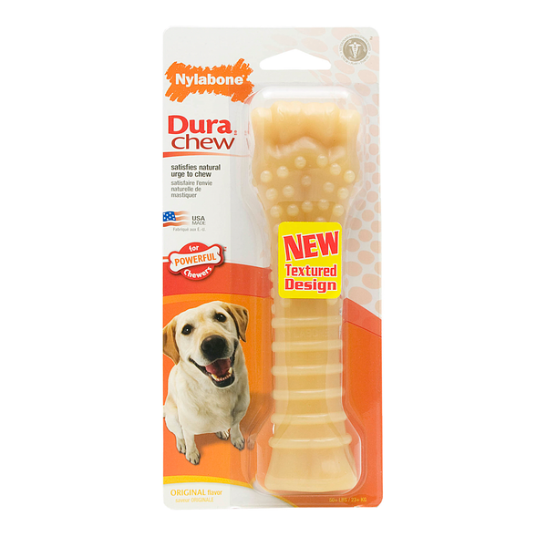 Afbeelding Nylabone Durable Bone Original Hondenkluif - Souper (Tot 30 kg) door Petsplace.nl