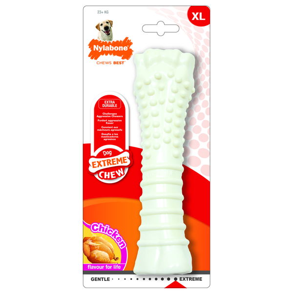 Afbeelding Nylabone Durachew Bone Souper Xl - Hondenspeelgoed - Wit door Petsplace.nl