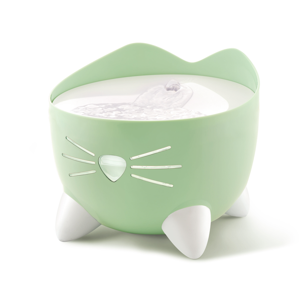 Afbeelding Catit Pixi Fountain - Kattendrinkbak - 20x20x16 cm Groen door Petsplace.nl