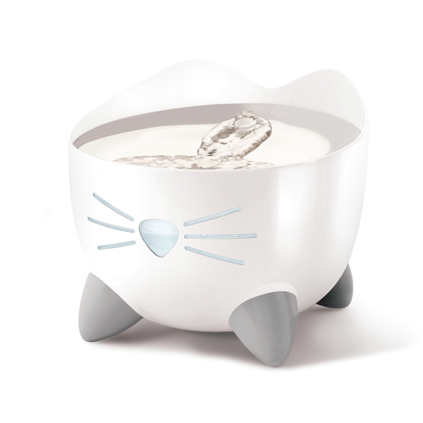 Afbeelding Catit Pixi Fountain Rvs - Kattendrinkbak - 20x20x16 cm Wit door Petsplace.nl