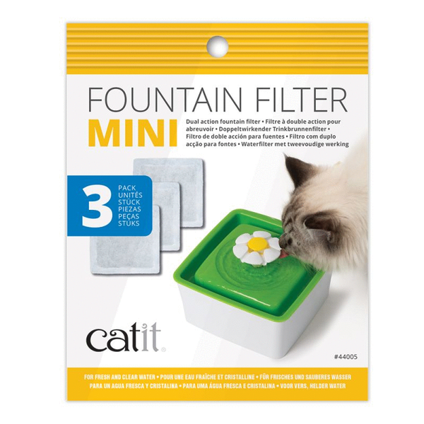 Afbeelding Catit Senses 2.0 Flower Fountain Mini - 3 Filters door Petsplace.nl