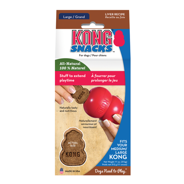 Afbeelding KONG Stuff'N Liver Snacks - Large - 367 gram door Petsplace.nl