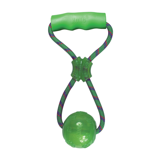 Afbeelding Kong Squeezz Ball Met Handvat - Hondenspeelgoed - Ø7.5x32 cm Assorti Large door Petsplace.nl