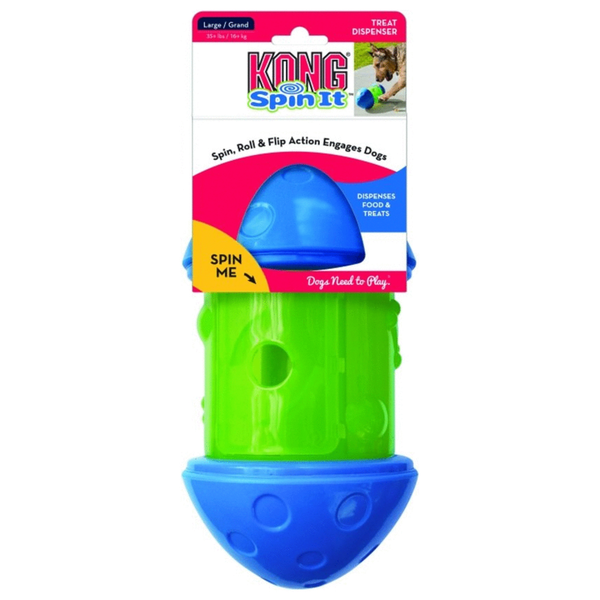 Afbeelding Kong Spin It Assorti - Hondenspeelgoed - Small door Petsplace.nl