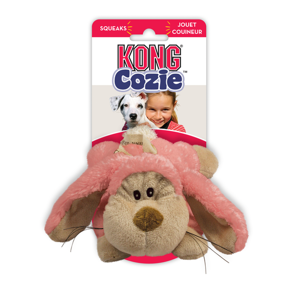 Kong Speeltje Pluche Cozie Pastels - Hondenspeelgoed - Pastel