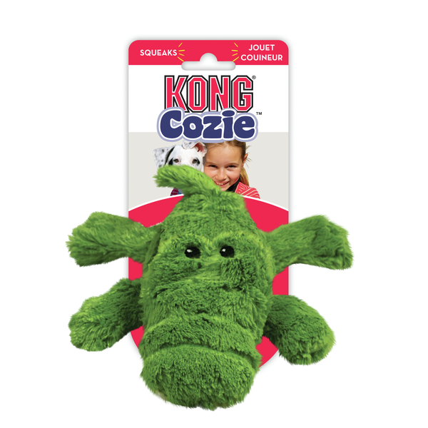 Afbeelding KONG Cozie - Ali Alligator door Petsplace.nl