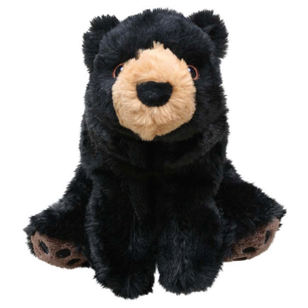 Afbeelding Kong Comfort Kiddos Bear - Hondenspeelgoed - Zwart Large door Petsplace.nl
