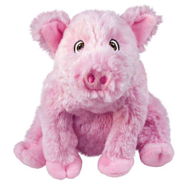 Kong Comfort Kiddos Pig - Hondenspeelgoed - Roze Small