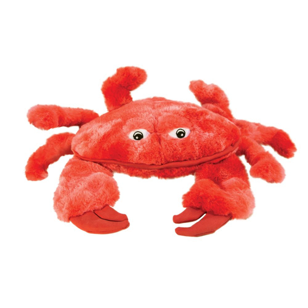 Afbeelding Kong Soft Seas Crab - Hondenspeelgoed - Rood Small door Petsplace.nl