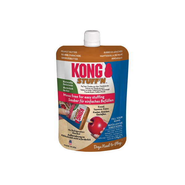 Afbeelding Kong Stuff & Paste - Hondenspeelgoed - vulling - Pindakaas 170 g door Petsplace.nl