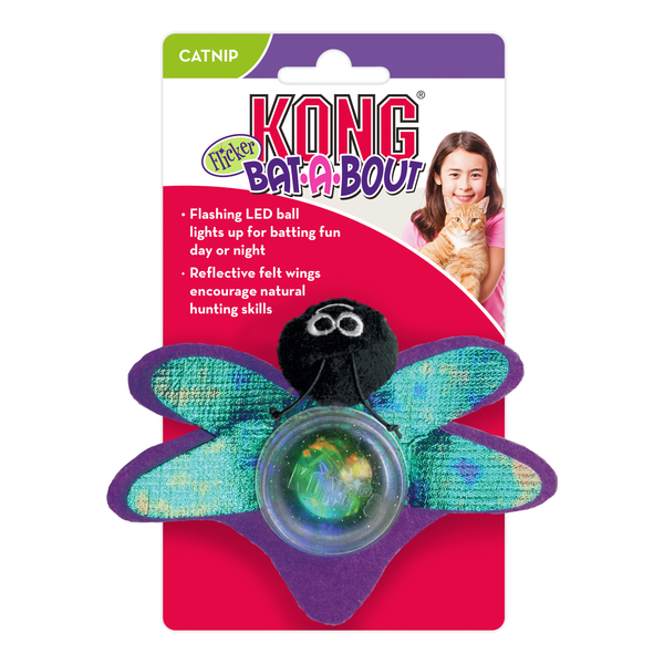 Afbeelding KONG Cat Bat-A-Bout Flicker Firefly door Petsplace.nl