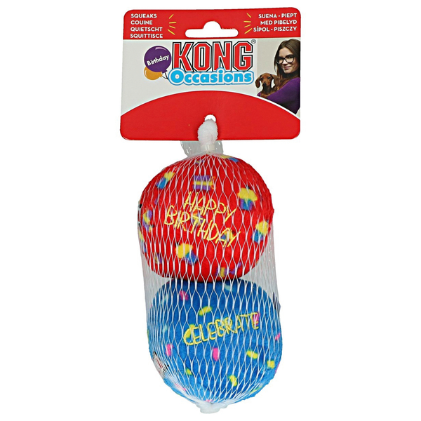 Afbeelding KONG Occasions Birthday Balls door Petsplace.nl