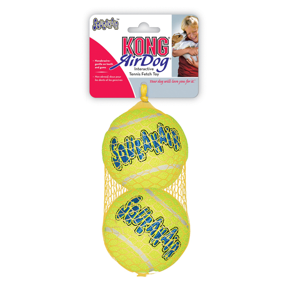 Afbeelding Kong Squeakair Balls voor de hond Medium door Petsplace.nl