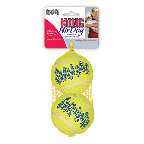 Afbeelding Kong Squeakair Balls voor de hond Large door Petsplace.nl