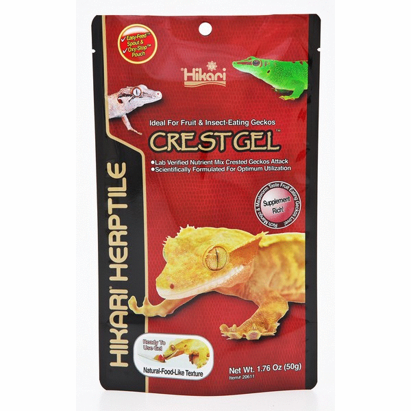 Afbeelding Hikari Herptile Crest Gel - Voer - 50 g door Petsplace.nl