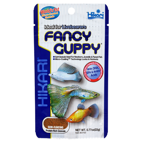 Afbeelding Hikari Guppy Food - Vissenvoer - 22 g door Petsplace.nl