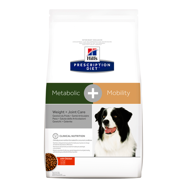 Afbeelding Hill's Prescription Diet Metabolic + Mobility hondenvoer 4 kg door Petsplace.nl