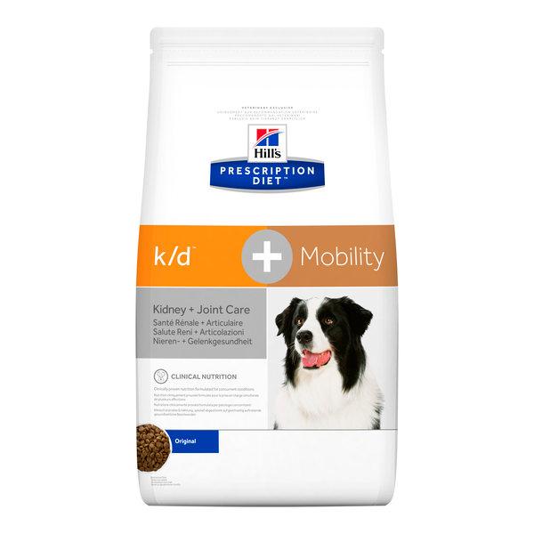 Afbeelding Hill's Prescription Diet K/D + Mobility hondenvoer 12 kg door Petsplace.nl