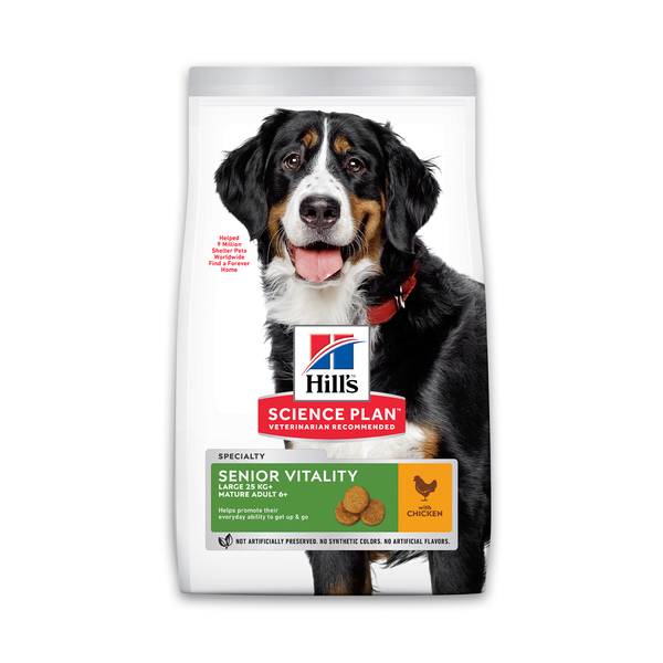 Afbeelding Hill's Science Plan - Canine - Mature - Youthful Vitality - Large - 2.5 kg door Petsplace.nl