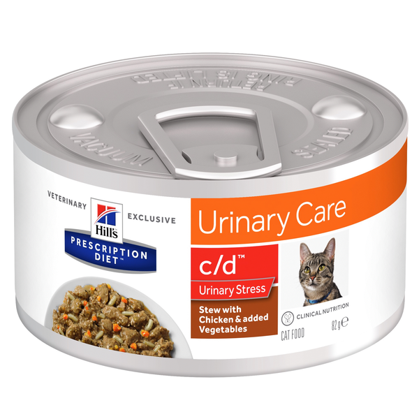 Hill's c/d Urinary Stress Stoofpotje - Prescription Diet - Feline - 82 g