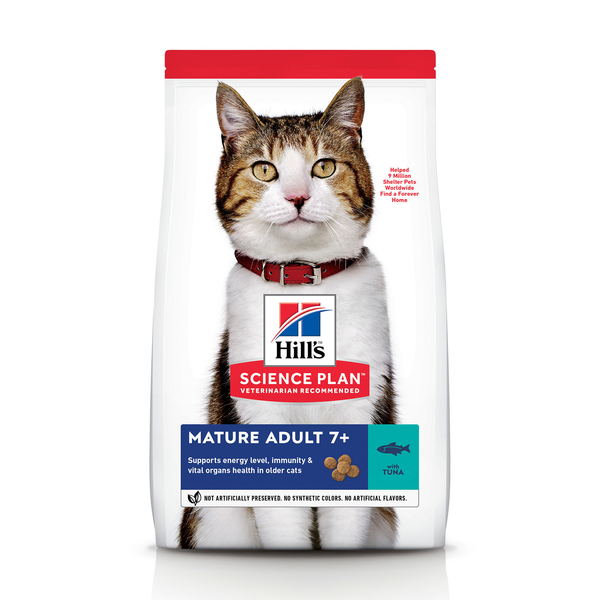 Hill's Mature Adult 7+ Active Longevity Tonijn kattenvoer 1.5 kg