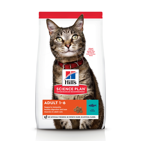 Hill's Feline Adult Tonijn - Kattenvoer - 7 kg