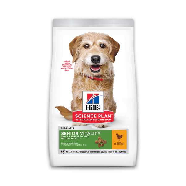 Afbeelding Hill's Science Plan - Mature - Youthful Vitality - Small & Mini 1,5 kg door Petsplace.nl