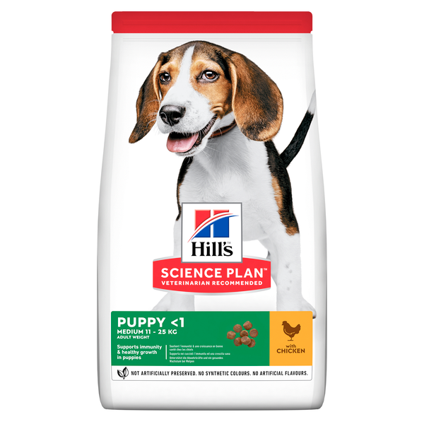 Afbeelding Hill's Science Plan - Puppy - Medium Chicken 800 g door Petsplace.nl