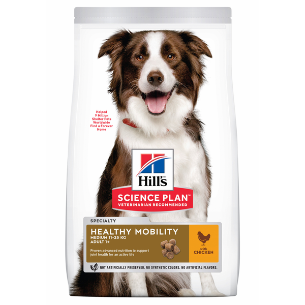 Hill's Science Plan - Adult Healthy Mobility - Medium Chicken 2,5 kg