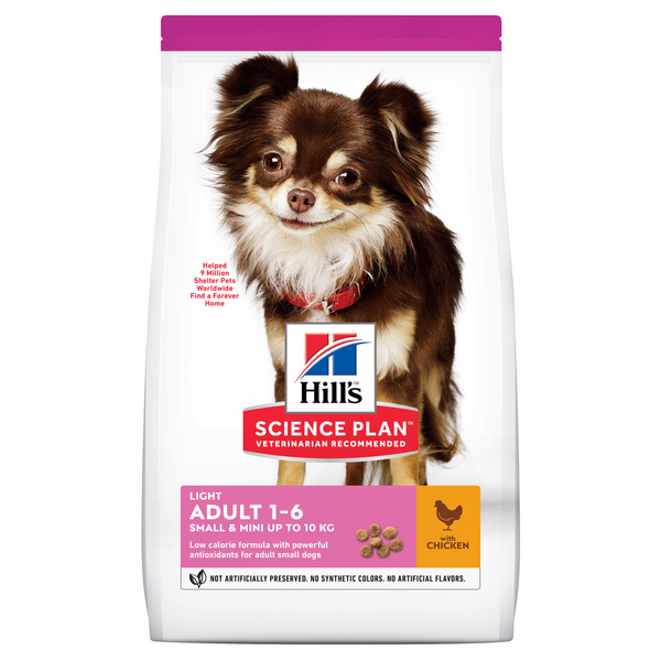 Hill's Science Plan- Canine Adult Light - Small & Mini - Chicken 6 kg