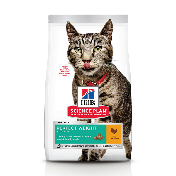 Hill's Science Plan Feline Adult Perfect Weight 2,5 kg