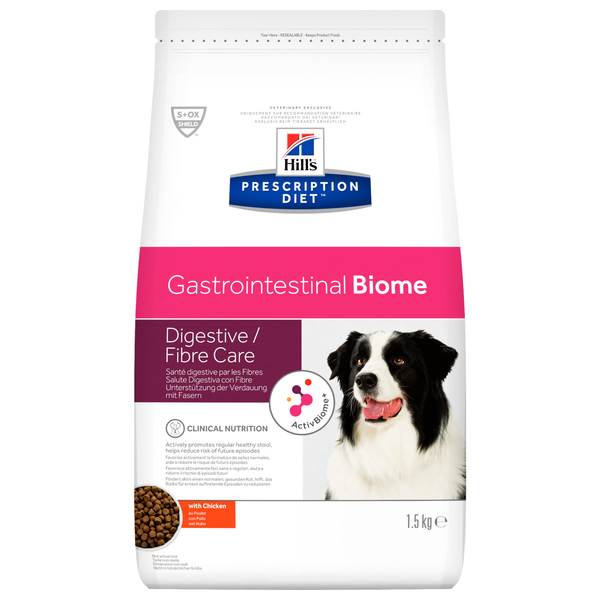 Afbeelding Hill's Gastrointestinal Biome met Kip Hondenvoer 10 kg door Petsplace.nl