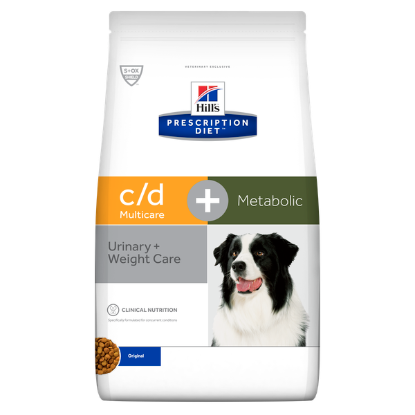 Afbeelding Hill's Prescription C/D Multicare + Metabolic / Urinary Weight hondenvoer 2 kg door Petsplace.nl