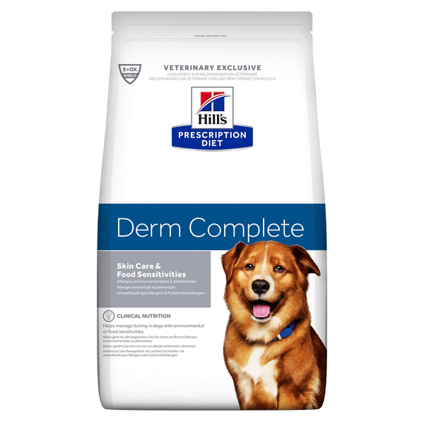 Afbeelding Hill's Prescription Diet Canine Derm Complete - Hondenvoer - 12 kg door Petsplace.nl
