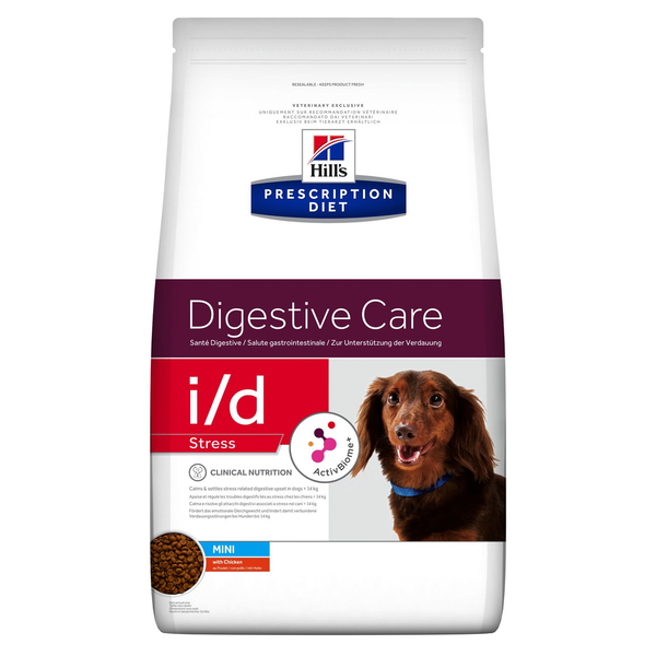 Afbeelding Hill's Prescription Diet Canine I/D Digestive Care Mini Stress - Hondenvoer - 5 kg door Petsplace.nl