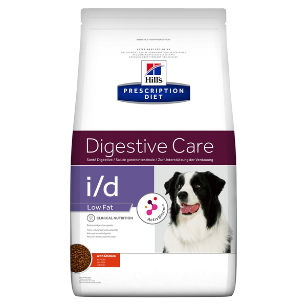 Hill's Prescription Diet Canine I/D Digestive Care Low Fat - Hondenvoer - 6 kg