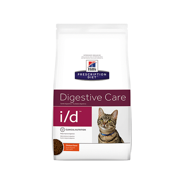 Hill's Prescription Diet I/D Digestive Care Zak Kip - Kattenvoer - 400 g