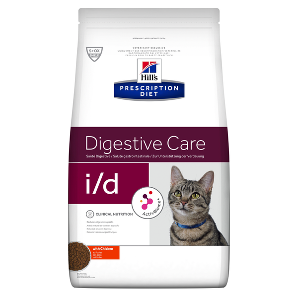 Hill's Prescription Diet I/D Digestive Care Zak Kip - Kattenvoer - 5 kg