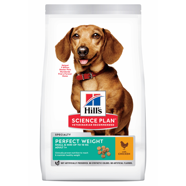 Hill's Science Plan - Adult - Perfect Weight - Small & Mini Chicken 6 kg