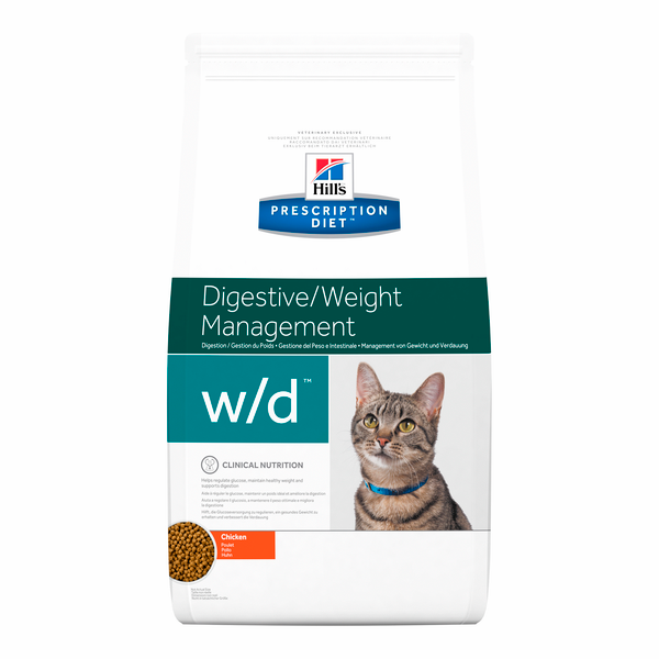 Hill's Prescription Diet W/D kattenvoer 5 kg
