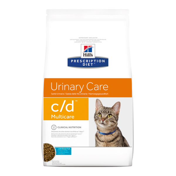 Afbeelding Hill's Prescription Diet C/D Ocean Fish kattenvoer 5 kg door Petsplace.nl