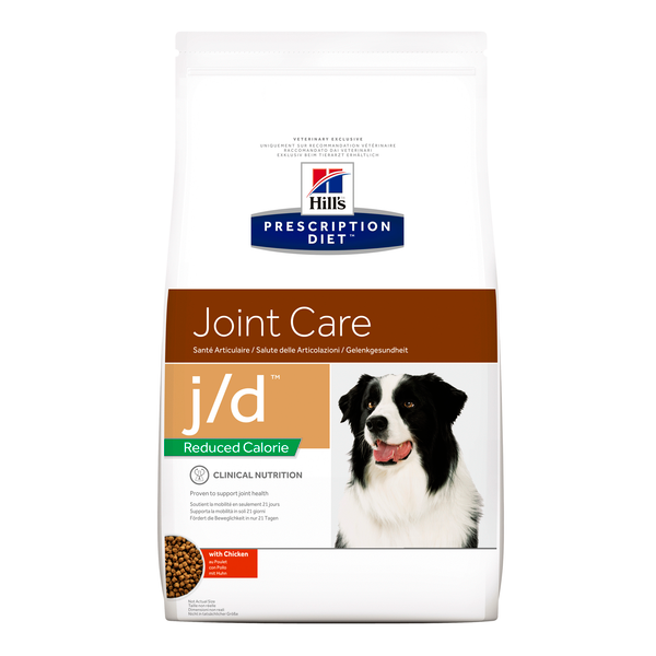 Afbeelding Hill's Prescription Diet J/D Reduced Calorie hondenvoer 4 kg door Petsplace.nl