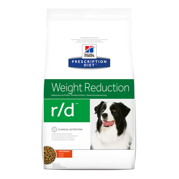 Afbeelding Hill's Prescription Diet R/D hondenvoer 4 kg door Petsplace.nl