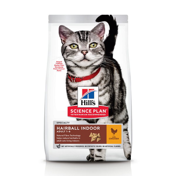 Afbeelding Hill's Indoor Adult kattenvoer 1.5 kg door Petsplace.nl