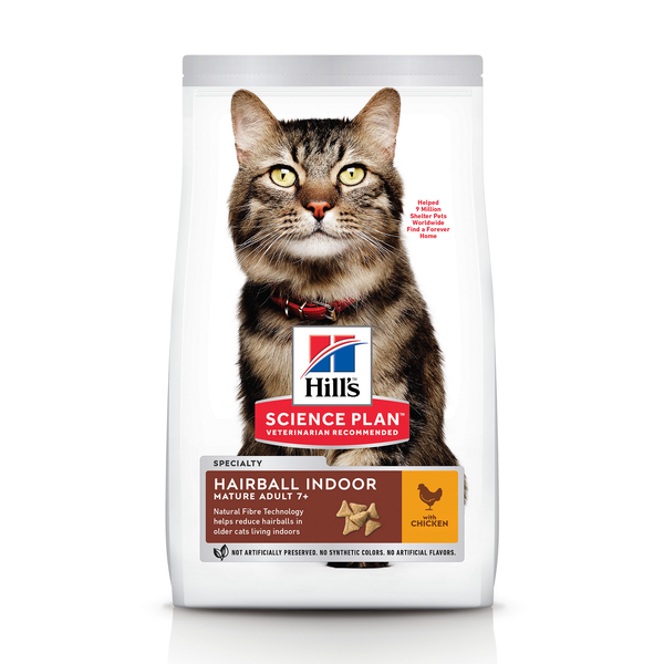 Hill's Hairball Control Mature Adult 7+ kattenvoer 1.5 kg