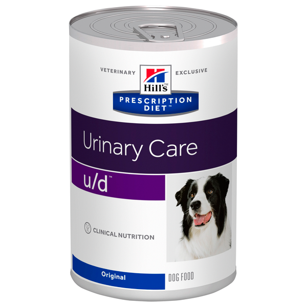 Hill's Prescription Diet U/D Urinary Care Blik - Hondenvoer - Kip 370 g