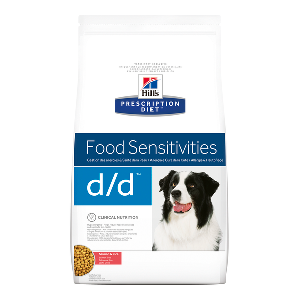 Hill's Prescription Diet D/D Zalm & Rijst hondenvoer 5 kg
